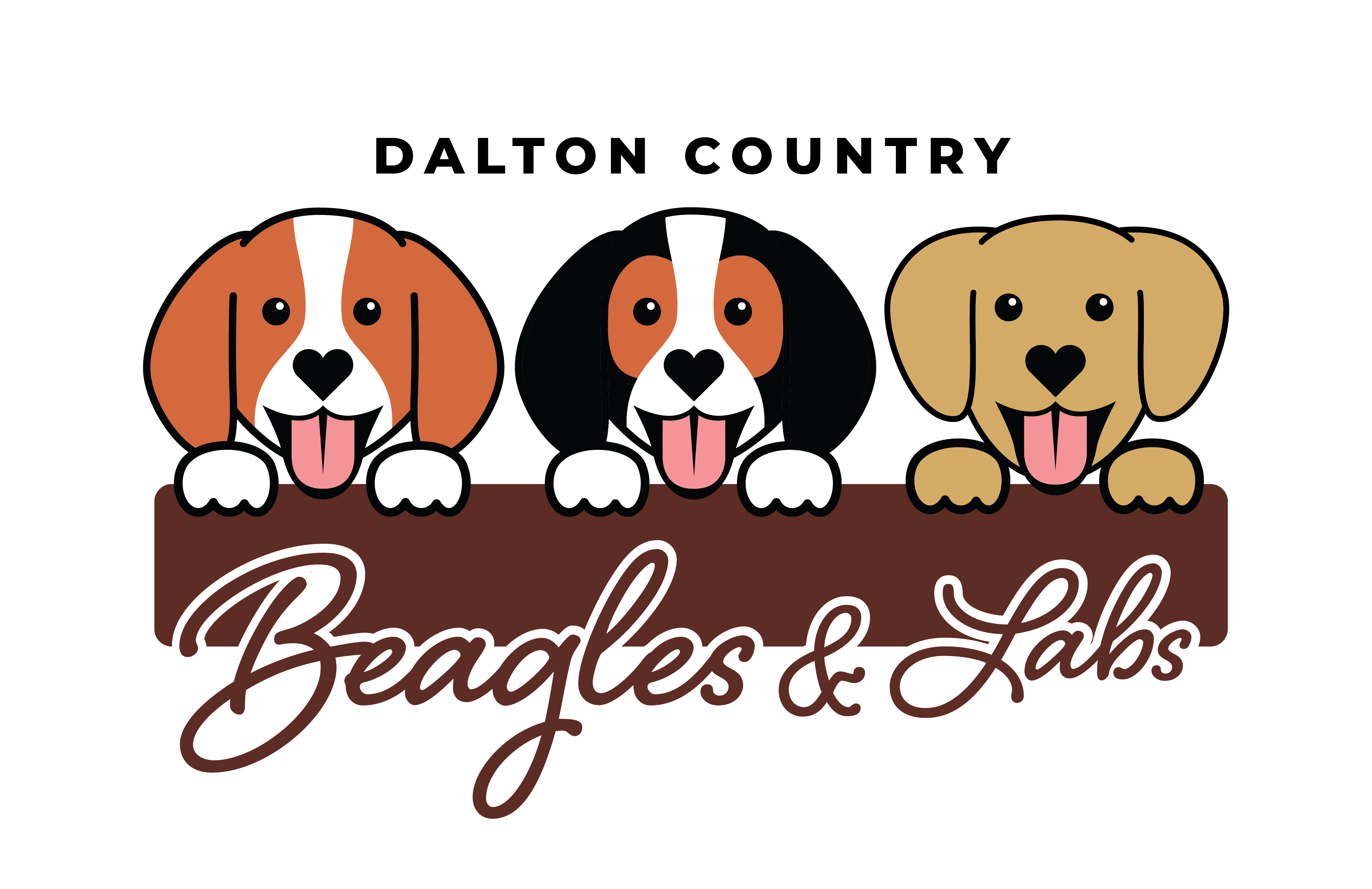 logo of dalton country beagles and labs